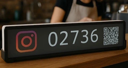 Live instagram follower count